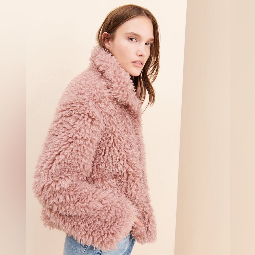 If By Sea Fuzzy Teddy Jacket